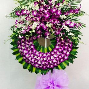 Vòng hoa tang lễ - mã 35